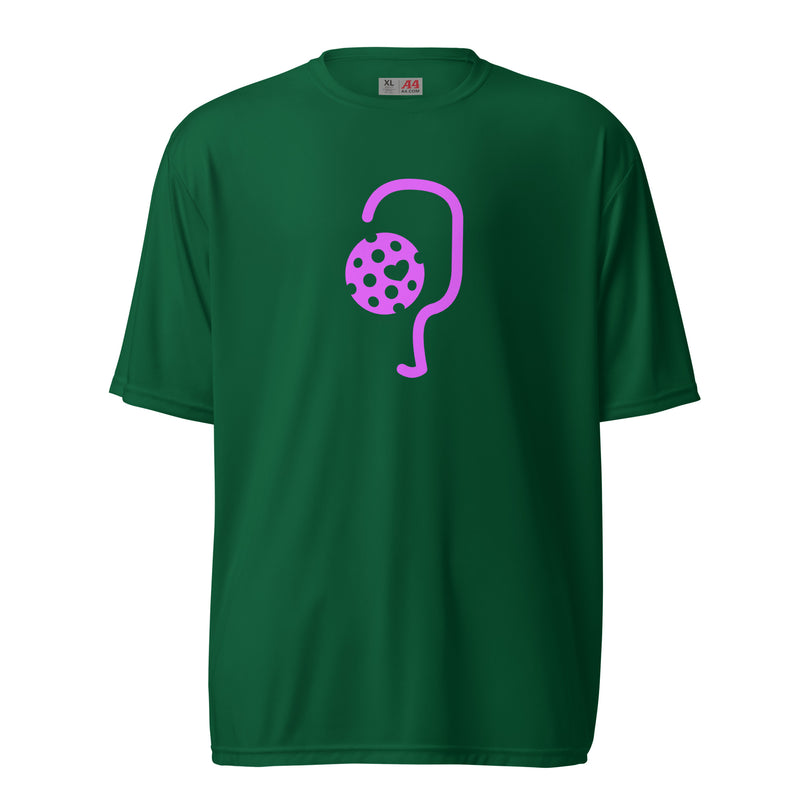 Pickleball Logo Unisex Performance Crew Neck T-Shirt