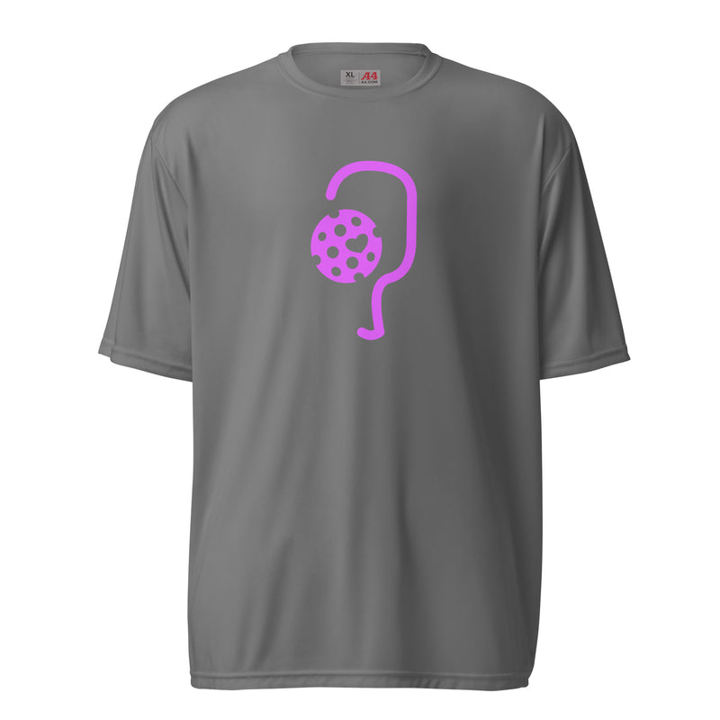 Pickleball Logo Unisex Performance Crew Neck T-Shirt