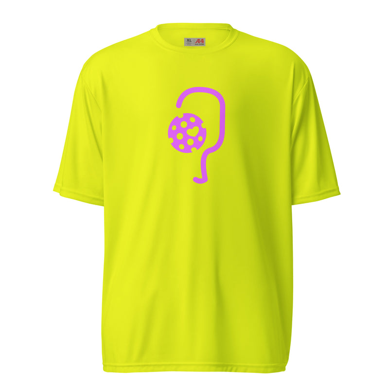 Pickleball Logo Unisex Performance Crew Neck T-Shirt