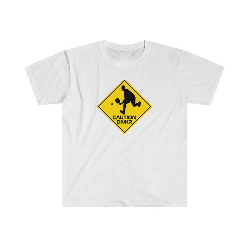 Caution DNKR Pickleball T-Shirt | Unisex Softstyle T-Shirt