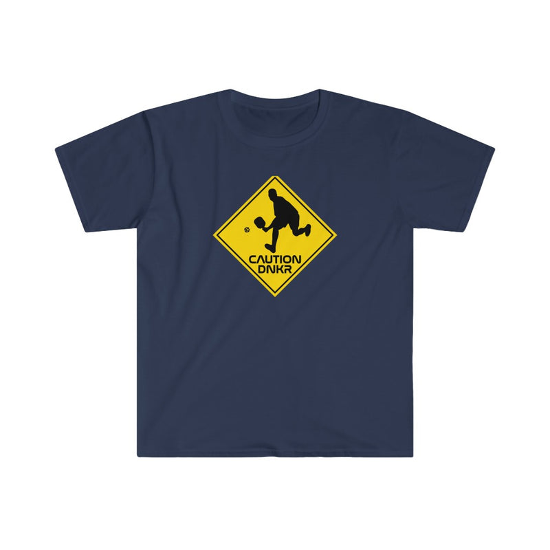 Caution DNKR Pickleball T-Shirt | Unisex Softstyle T-Shirt