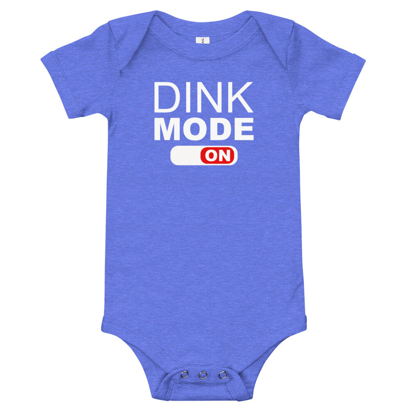 Dink Mode - On Pickleball Baby One Piece | Baby short sleeve one piece