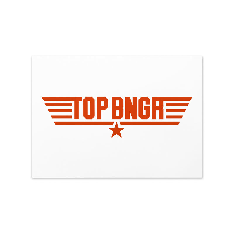 Top BNGR Pickleball Note Card