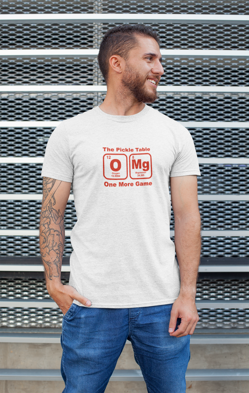 One More Game of Pickleball T-Shirt | OMG Pickleball T-Shirt | Short-Sleeve Unisex T-Shirt