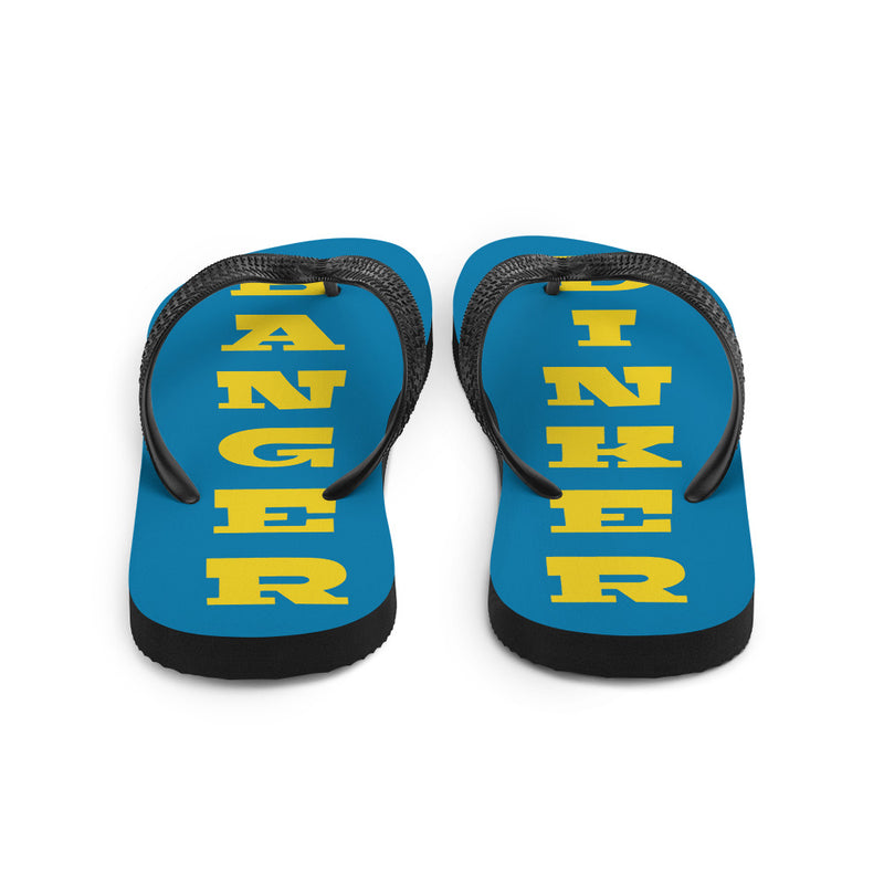 Poickleball Flip-Flops | Banger-Dinner Flip-Flops | Sizes S.M.L