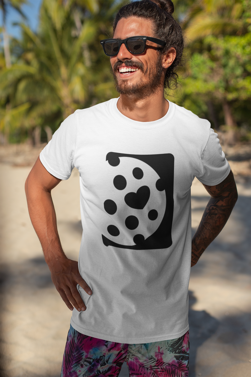 Pickleball in Black Block T-Shirt | Short-Sleeve Unisex T-Shirt