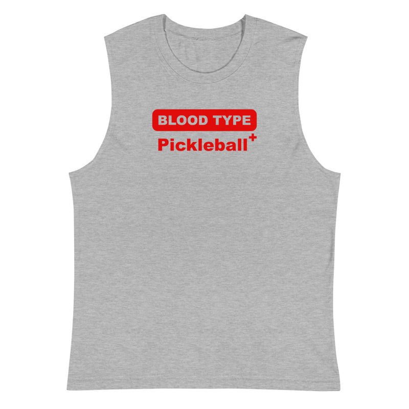 Blood Type - Pickleball+ Tank Top Muscle Shirt | Muscle Shirt