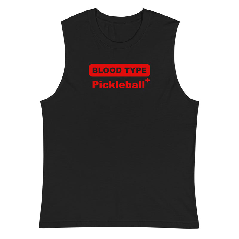 Blood Type - Pickleball+ Tank Top Muscle Shirt | Muscle Shirt