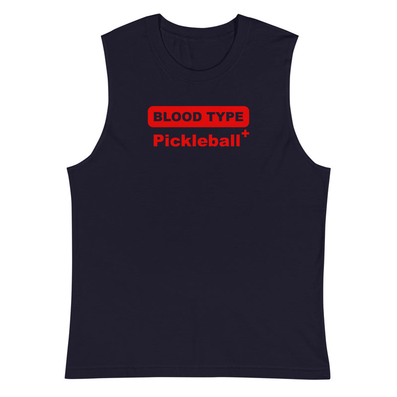 Blood Type - Pickleball+ Tank Top Muscle Shirt | Muscle Shirt