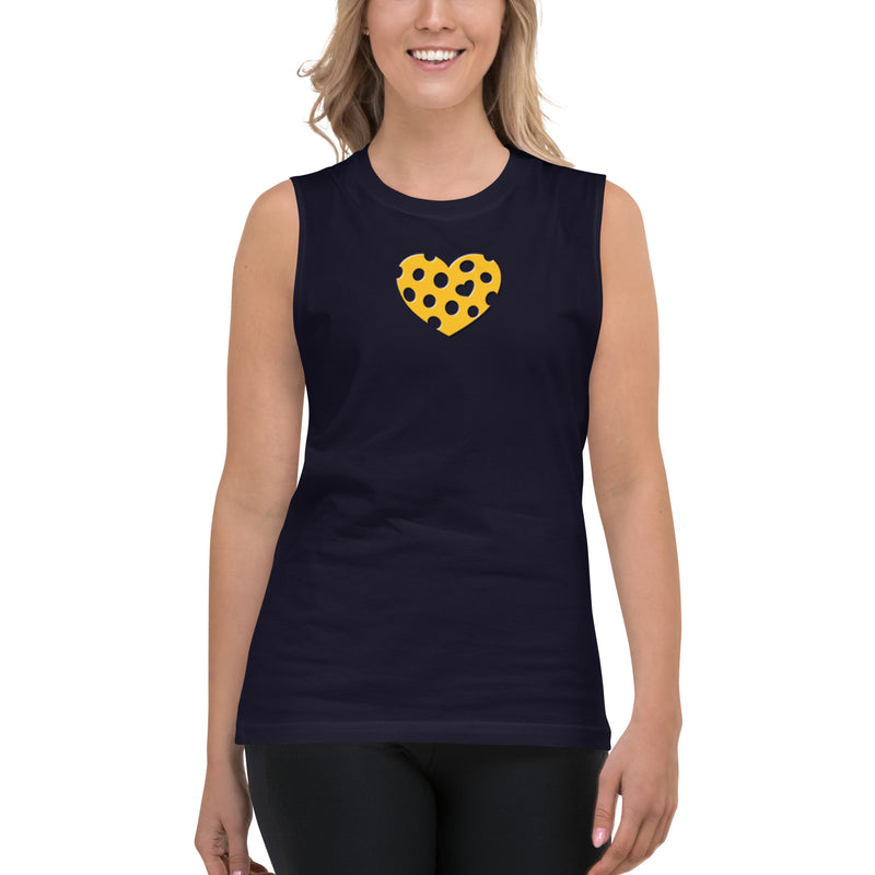 Pickleball Heart Tank | Muscle Shirt