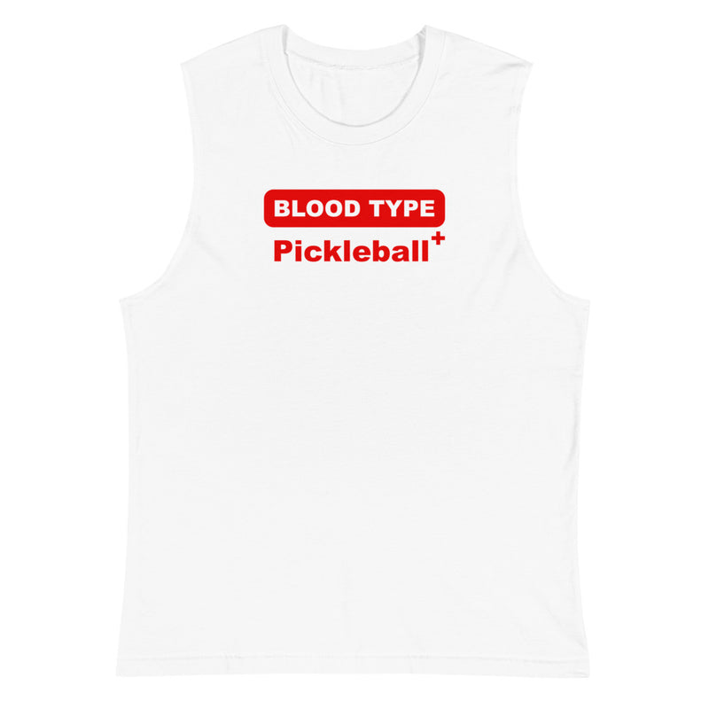 Blood Type - Pickleball+ Tank Top Muscle Shirt | Muscle Shirt