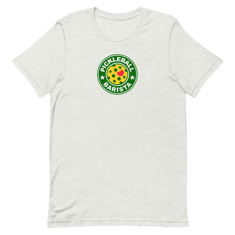 Pickleball Barista T-Shirt | Short-Sleeve Unisex T-Shirt