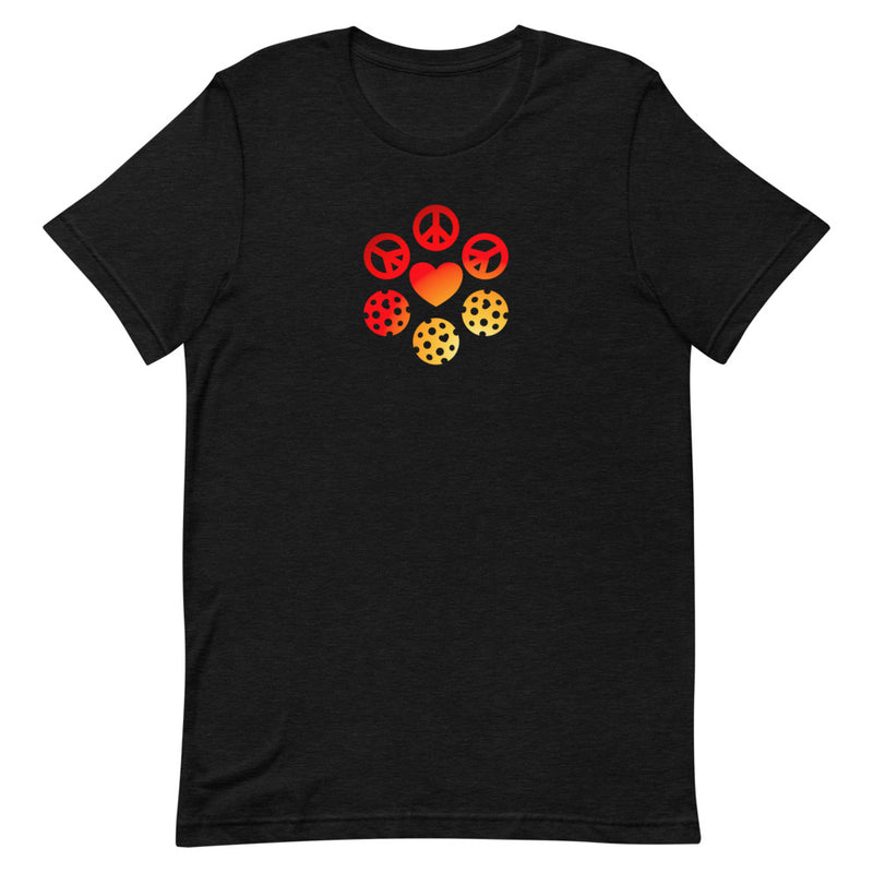 Peace - Love - Pickleball T-Shirt | Short-Sleeve Unisex T-Shirt