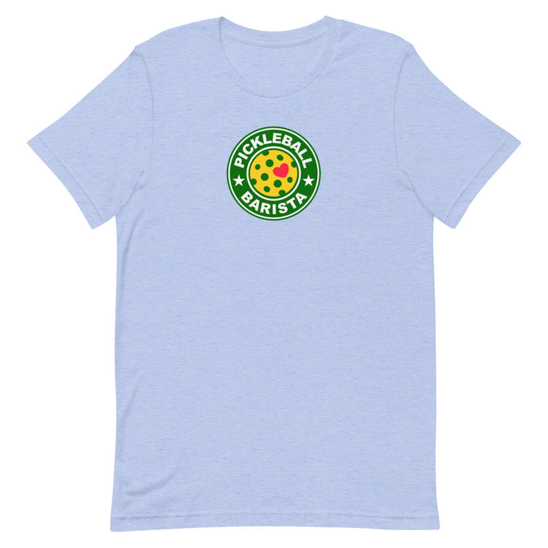 Pickleball Barista T-Shirt | Short-Sleeve Unisex T-Shirt