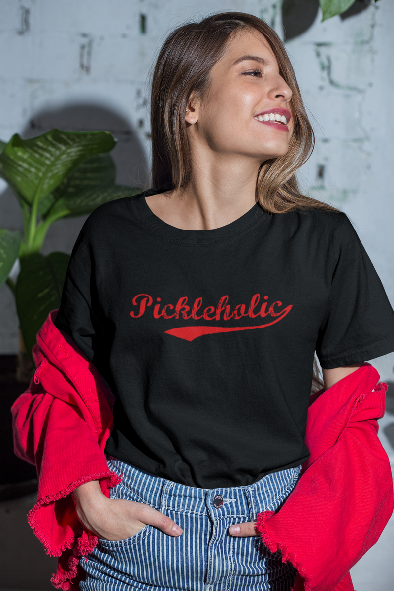 Pickleholic Pickleball T-Shirt | Short-Sleeve Unisex T-Shirt