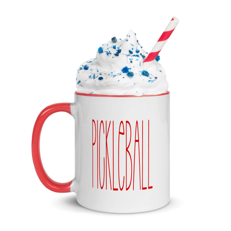 Pickleball Mug | 11oz Mug with Color Inside
