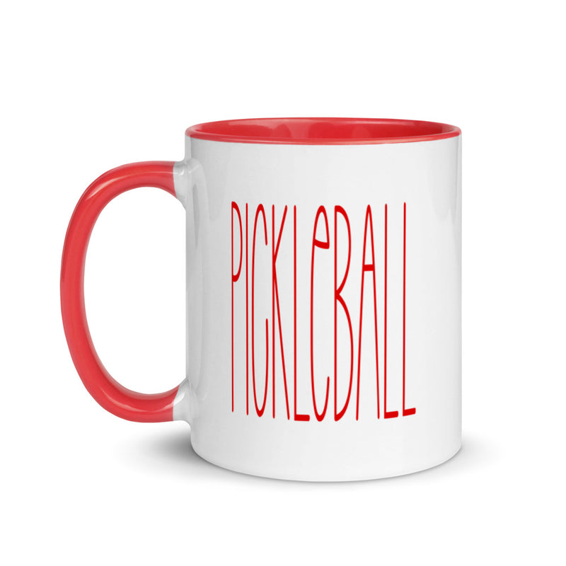 Pickleball Mug | 11oz Mug with Color Inside