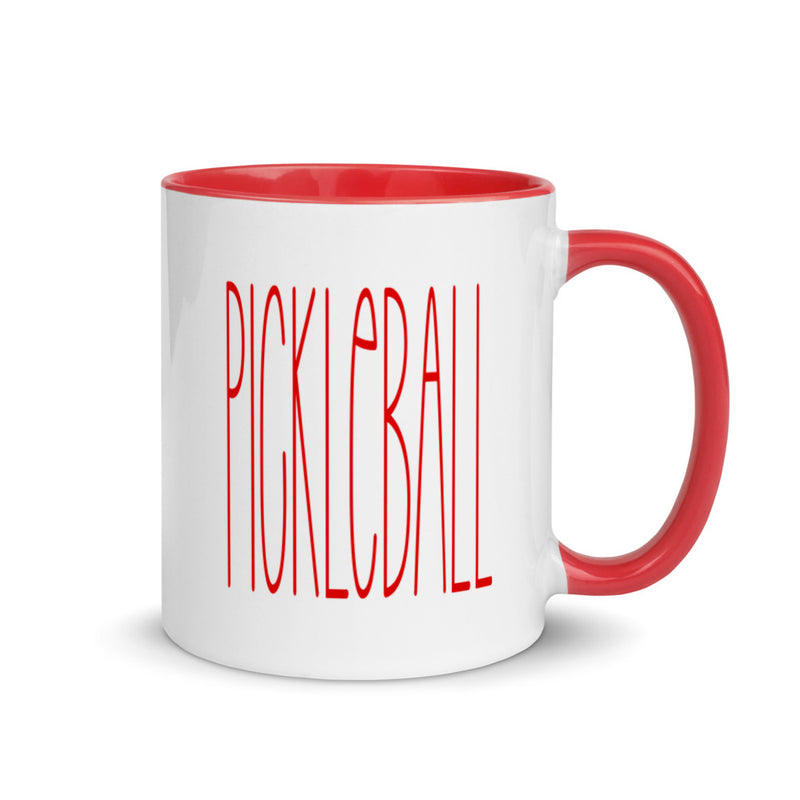 Pickleball Mug | 11oz Mug with Color Inside